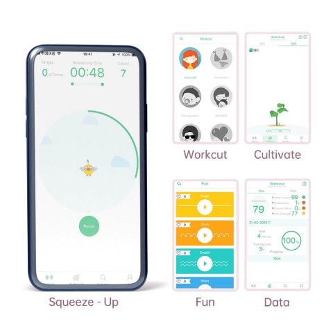 Magic Motion - Smart Kegel Master Balls w kolorze różowym