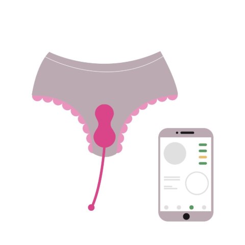 Magic Motion - Smart Kegel Master Balls w kolorze różowym