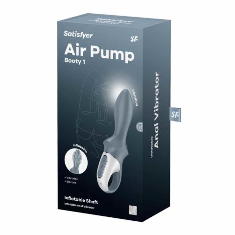 Wibrator analny z pompką Air Pump Booty 1