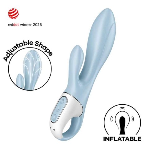 Wibrator z funkcją pompowania Air Pump Bunny 1