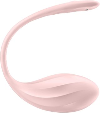 Różowe wibrujące jajeczko dopochwowe sterowane aplikacją, USB - Satisfyer