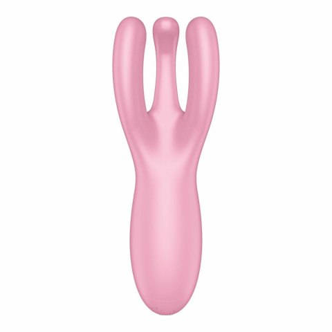 Wibrator-Threesome 4 Connect App (Pink)