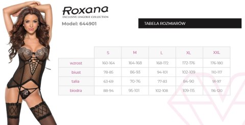 Gorset i stringi 6449 XXL
