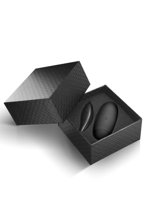 Wibrujące jajeczko na pilota bezprzewodowego, USB Czarne - Black Empire