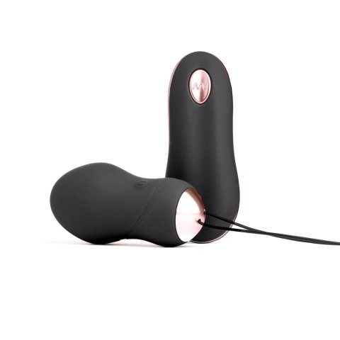 So Divine - Wibrujące jajeczko na pilota bezprzewodowego, USB Czarne -
