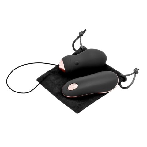 So Divine - Wibrujące jajeczko na pilota bezprzewodowego, USB Czarne -