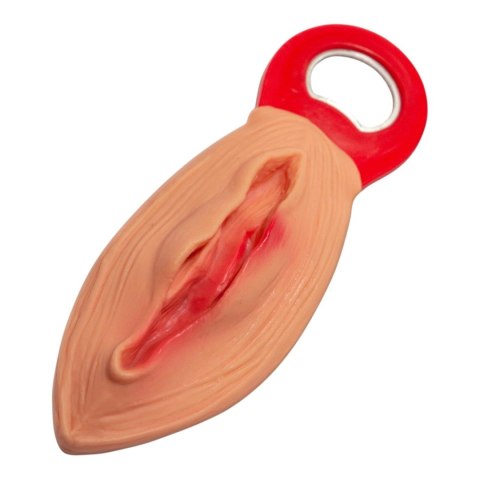 Kinky Pleasure - DS014 - Pussy Bottle Opener - Quirky and Fun Tool -Silver