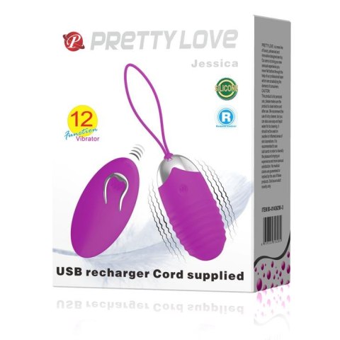 Jajko stymulujące Pretty Love różowy