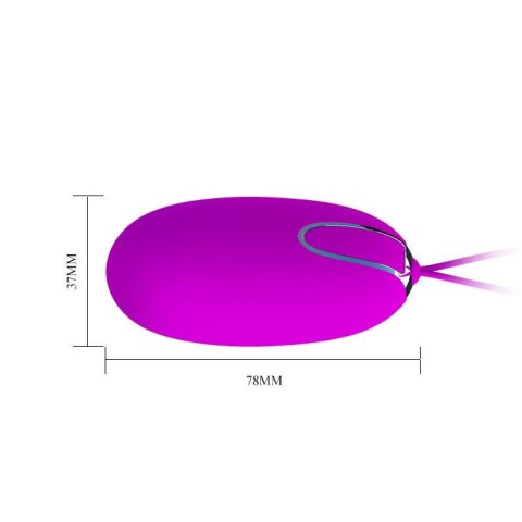 Jajko wibrujące z pilotem Pretty Love Joyce Egg 12 funkcji bezprzewodowe