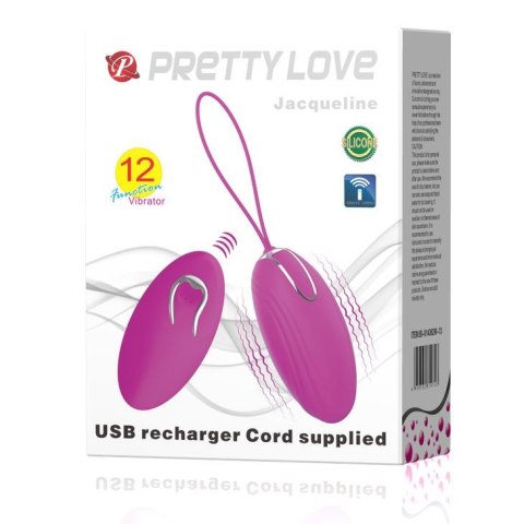 Silikonowe Jajko Pilot 12 Funkcji Pocisk USB