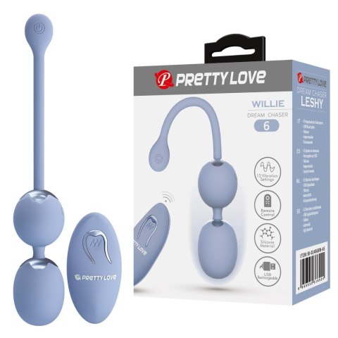 Kulki gejszy z wibracjami Prettylove Willie