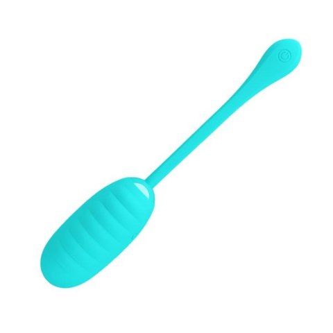 Jajko wibrujące 12 funkcji niebieskie PRETTY LOVE - KIRK EGG