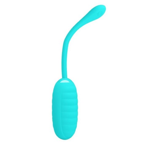 Jajko wibrujące 12 funkcji niebieskie PRETTY LOVE - KIRK EGG