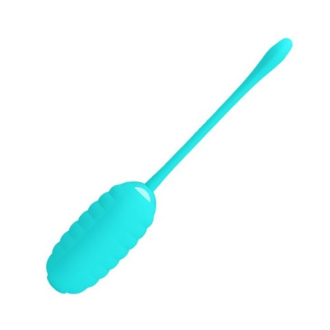 Jajko wibrujące 12 funkcji niebieskie PRETTY LOVE - KIRK EGG