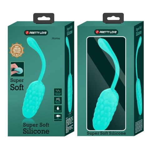 Wibrator jajeczko dla kobiet intensywna stymulacja pochwy Knucker EGG USB zielony