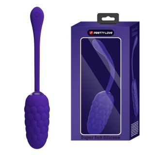 Wibrator jajeczko dla kobiet intensywna stymulacja pochwy Knucker EGG USB fioletowy
