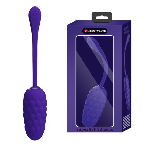 Wibrator jajeczko dla kobiet intensywna stymulacja pochwy Knucker EGG USB fioletowy