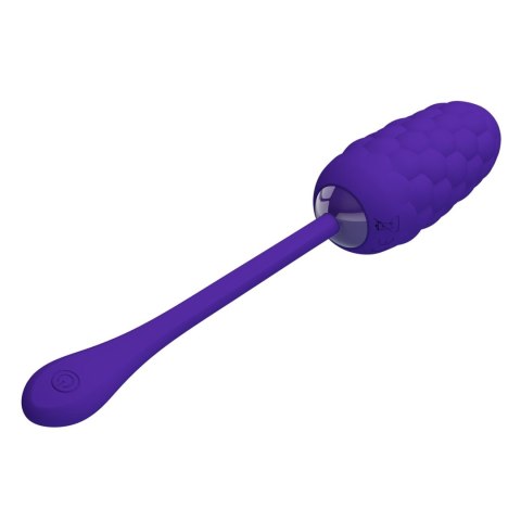 Wibrator jajeczko dla kobiet intensywna stymulacja pochwy Knucker EGG USB fioletowy