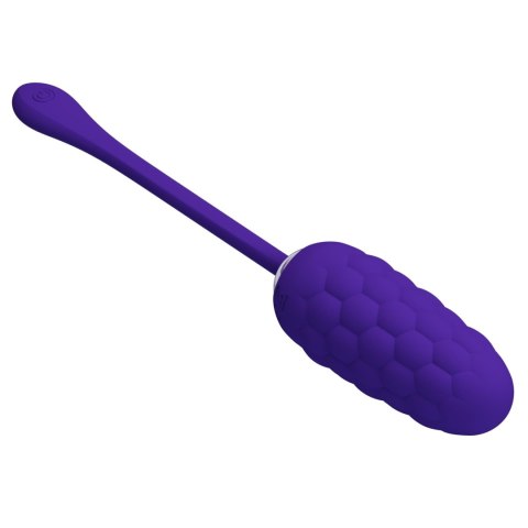 Wibrator jajeczko dla kobiet intensywna stymulacja pochwy Knucker EGG USB fioletowy