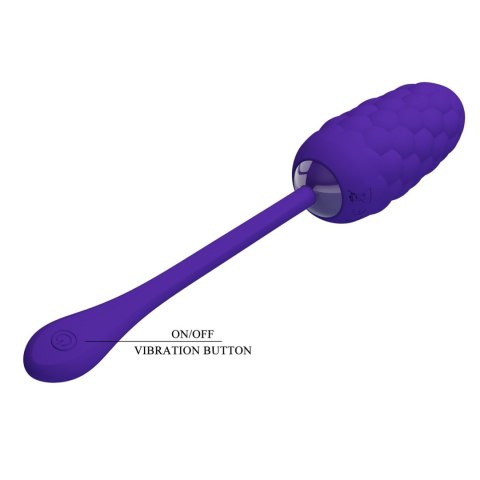 Wibrator jajeczko dla kobiet intensywna stymulacja pochwy Knucker EGG USB fioletowy