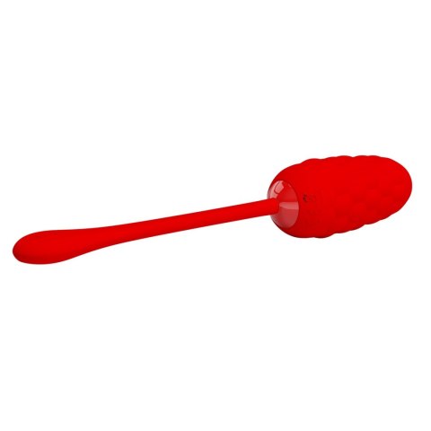 Wibrator jajeczko dla kobiet intensywna stymulacja pochwy Knucker EGG USB czerwony