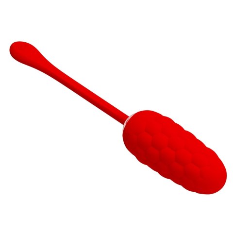 Wibrator jajeczko dla kobiet intensywna stymulacja pochwy Knucker EGG USB czerwony