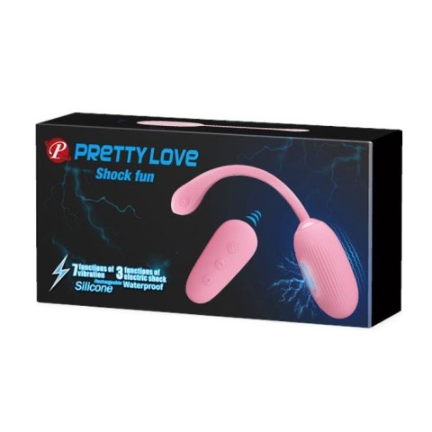 Wibrujące jajeczko z elektrostymulacją PrettyLove