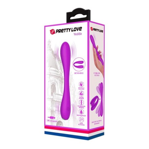 Wibrator PRETTY LOVE - YEDDA USB 12 Funkcji