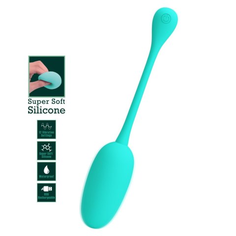 Wibrator jajeczko dla kobiet intensywna stymulacja pochwy Knucker EGG USB