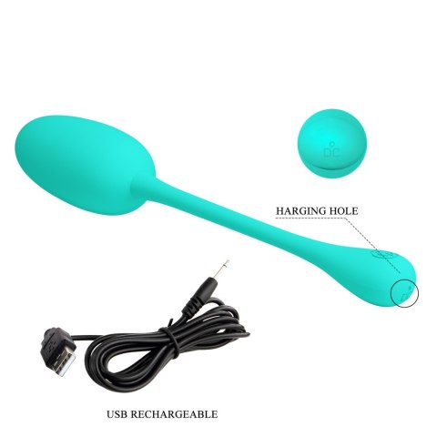 Wibrator jajeczko dla kobiet intensywna stymulacja pochwy Knucker EGG USB