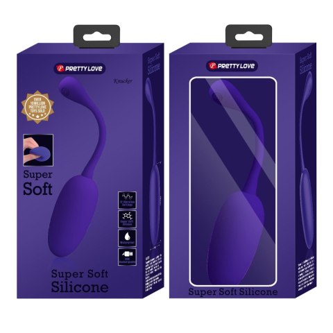 Wibrator jajeczko dla kobiet intensywna stymulacja pochwy Knucker EGG USB Niebieski