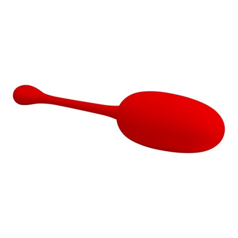 Wibrator jajeczko dla kobiet intensywna stymulacja pochwy Knucker EGG USB czerwony