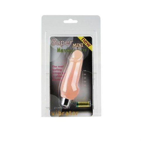 Mini wibrator wibrujący Penis Flesh