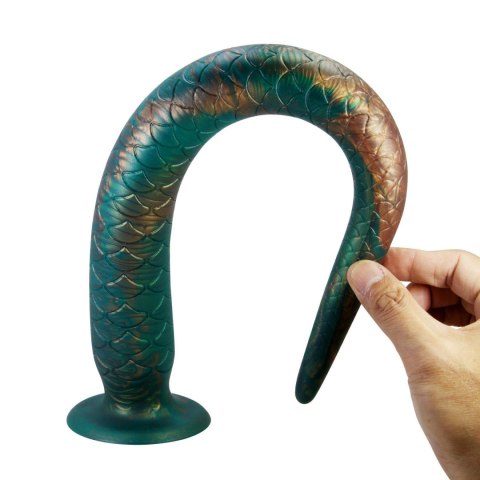 Power Monsters Verdant Titan - 47 cm Rippled Monster Silicone Dildo