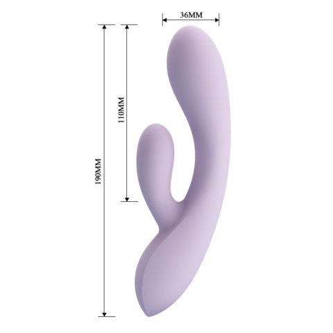 ROSOLYN, 10 vibration functions , USB rechargeable, Silicone