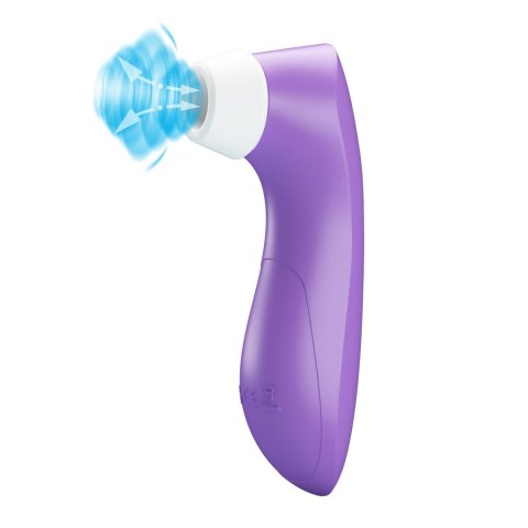 Ssący stymulator Breezer - Purple