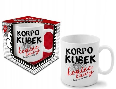 BIG WOW-kubek Big Boss 800ml-Korpo Kubek, koniec kawy