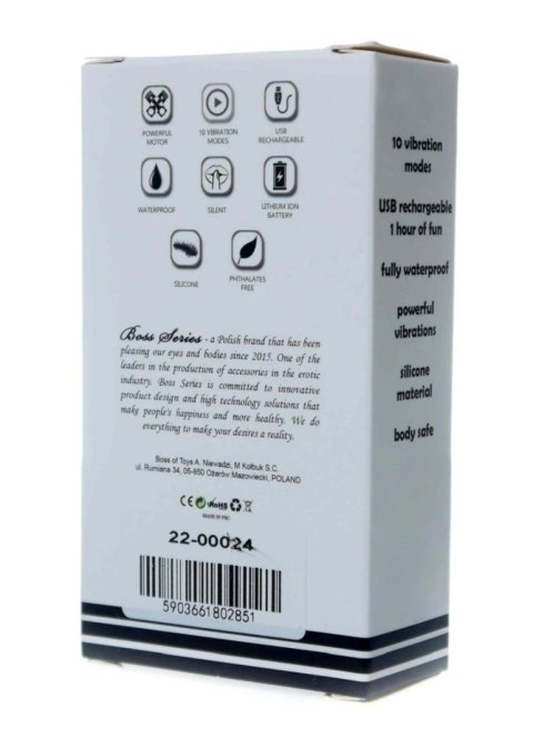 Stymulator-Lipstick Vibrator - Black