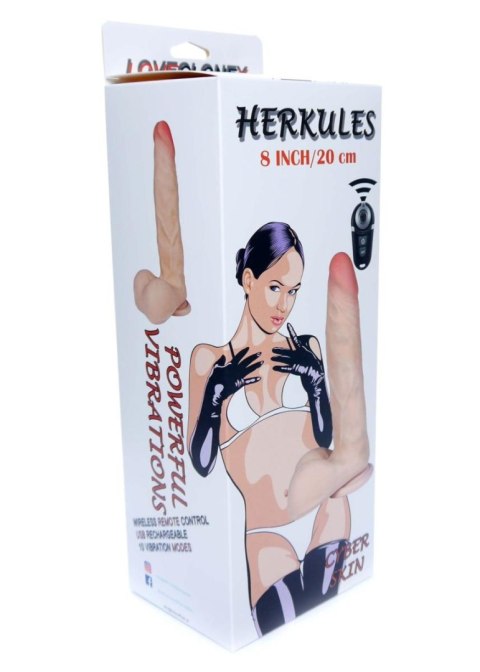 Wibrator-HERKULES-LOVECLONEX 8""-vibration USB Remote Control