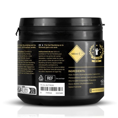 Znieczulający żel do fistingu Buttr Numbing 500 ml