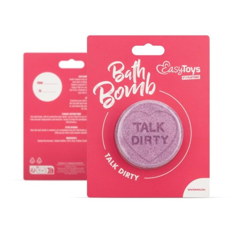 Kula do kąpieli z napisem - Talk Dirty - EasyToys
