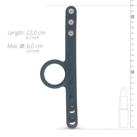 Pierścień na jądra i penis Boners Cock & Ball Strap L