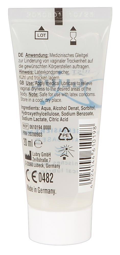 Żel Lubrykant Do Seksu i Zabawek Just Glide Toy Lube SUPER LUBRYKANT 20 ml