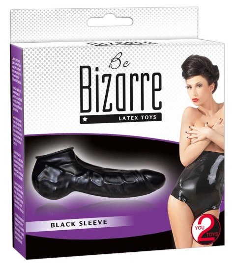Lateksowa nakładka na penisa Latex Sleeve Bizarre