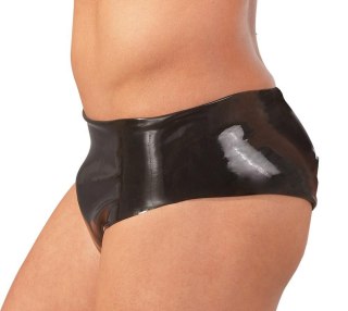 Lateksowe męskie slipy z dildo analnym Latex Herren Slip M/L