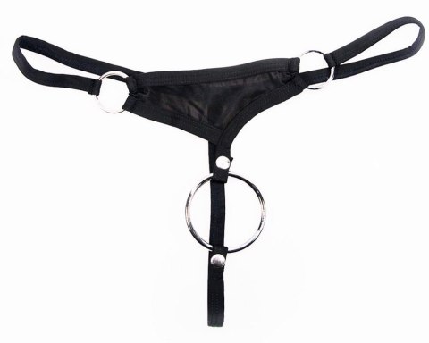 Mikro stringi z ringiem na penisa - Herren String M
