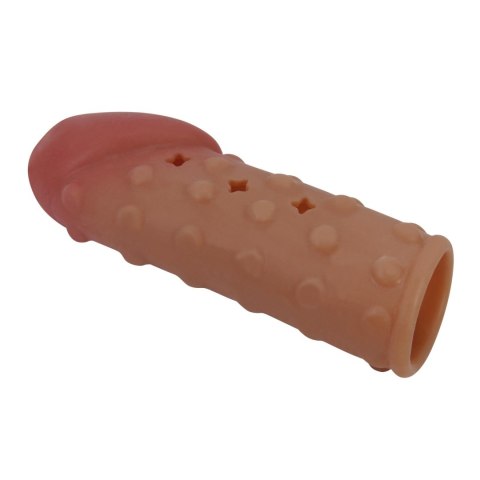 Nakładka na Penisa Żelowy Penis Sleeve Pretty Love Wodoodporny
