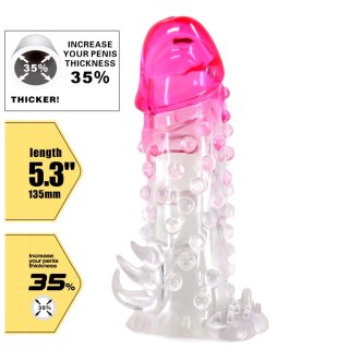 Nakładka na penisa Pretty Love Wilford 13,5 cm
