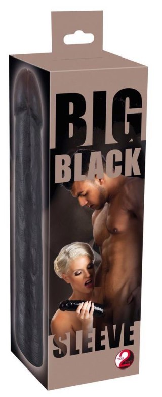 Duża nakładka na penisa Big Sleeveblack