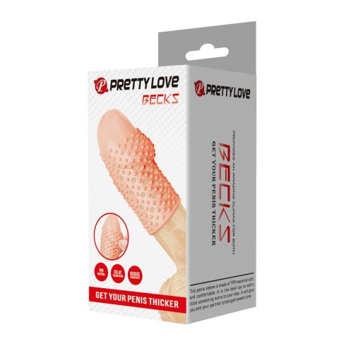 Pretty Love Penis Sleeve - Becks (Flesh)